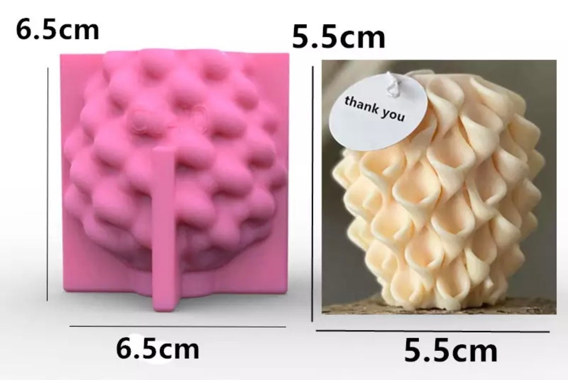 Pineapple Candle Mold / Design Your Own Candle / Elegant Etsy