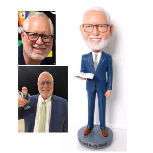 Wedding officiant gift Custom bobblehead,  gift for pastor, wedding officiant proposal, fun wedding gift idea for officiant