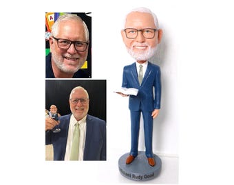 Wedding officiant gift Custom bobblehead,  gift for pastor, wedding officiant proposal, fun wedding gift idea for officiant