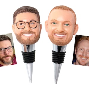 Custom wine stoppers for best friend, best birthday gifts for friend, personalized gifts for brothers/sisters/classmates, fun thank-you gift