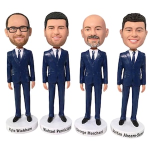 Groomsmen proposal gift, bachelor party keepsake, groomsmen pcustom bobbleheads, Personalized Wedding Gifts & Favors