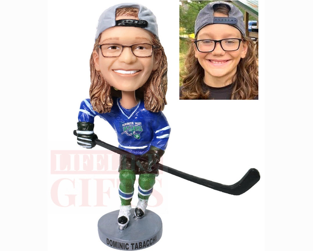 Custom Bobbleheads Hockey Player Birthday Gifts for Hockey Lovers