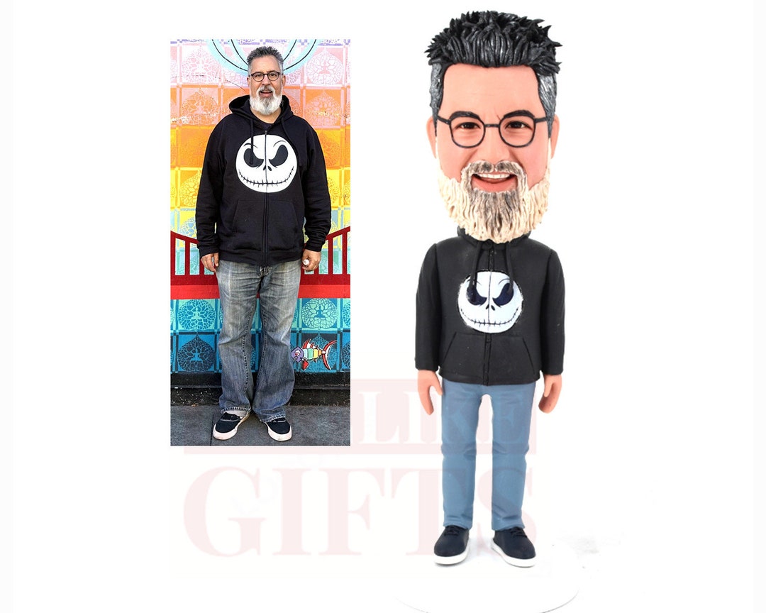 Custom Bobbleheads Doll Looks Just Like You Personalized Male