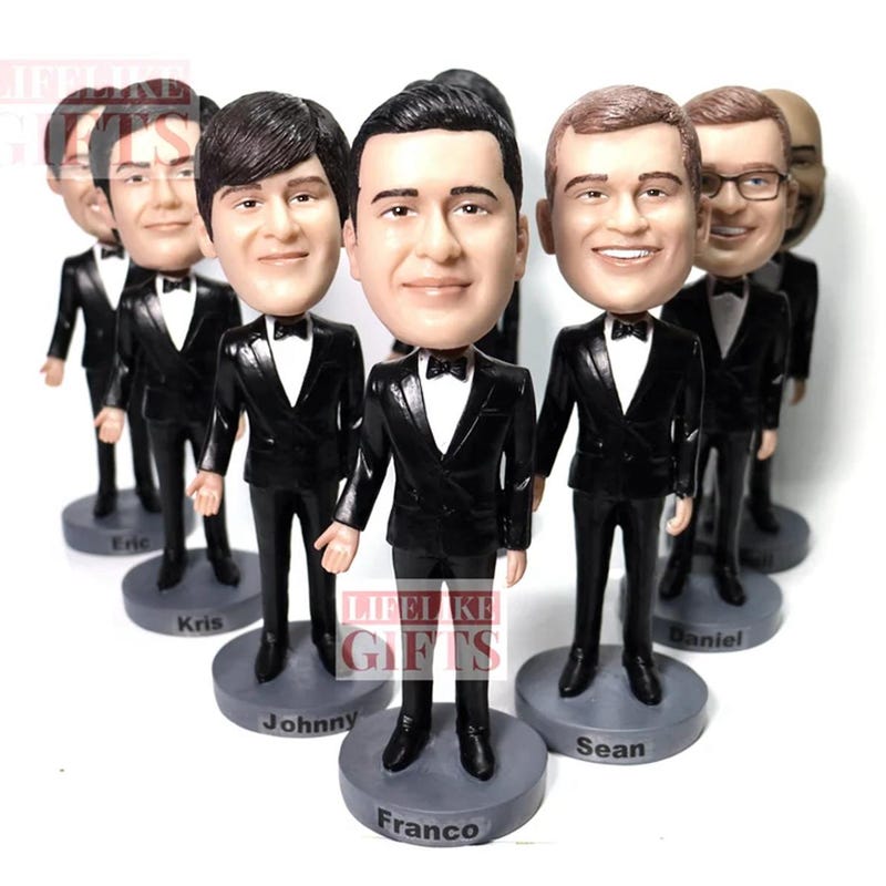Groomsmen Bobblehead Etsy
