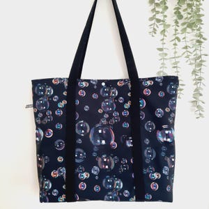 Handtasche Shopper Softshell Seifenblasen (Art.Nr. 0044)