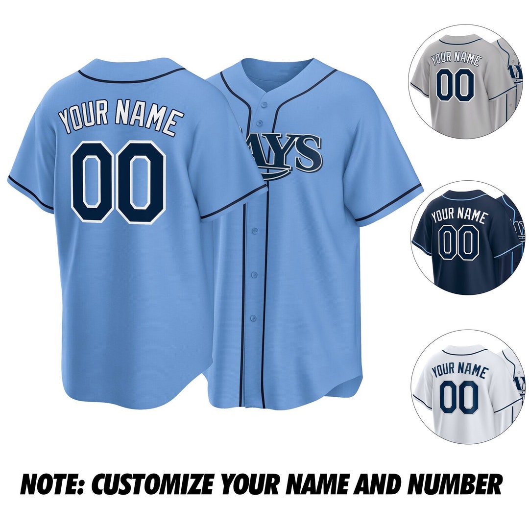 Tampa Baseball Jersey Tampa Baseball Custom Jersey for Fans Etsy