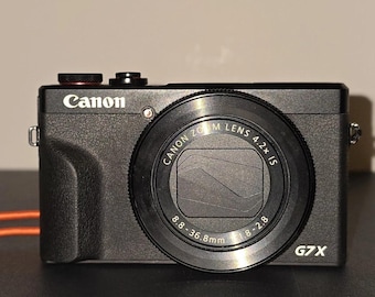 Canon G7X Mark III Digital Camera Black – 20.1MP | 4K Vlogging | Wi-Fi