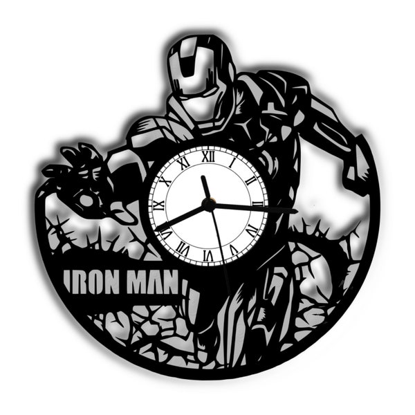 Iron Man Vinyl Uhr