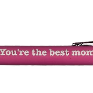 Bolígrafo con "Eres la mejor mamá del mundo" regalo perfecto para tu madre.