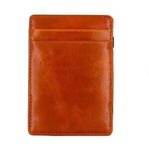 Genuine Leather Mens Purse Magic Wallet Flip Money Credit Card