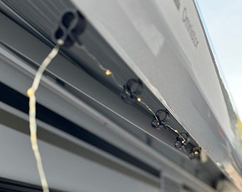 Awning hooks | Keder rail hooks | Keder track hooks | Keder hooks | Hangers | Camping | Camper | Motorhome | Caravan