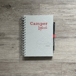 Camper Logbuch für Wohnmobile Camping Logbuch Logbuch Reisetagebuch Camping Tagebuch für Reisen mit Bulli, Wohnmobil und Wohnwagen Bild 1