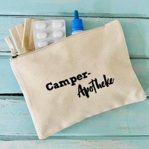 Fabric bag “Camper Pharmacy” | Cosmetic bag | Camping | Camper | Toiletry bag