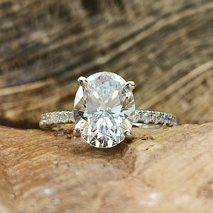 Oval cz ring best sale