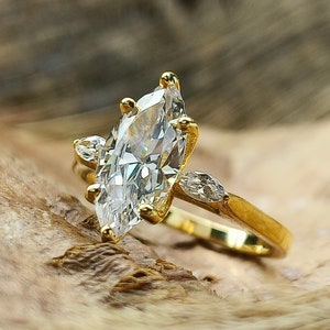 Fake marquise engagement rings best sale
