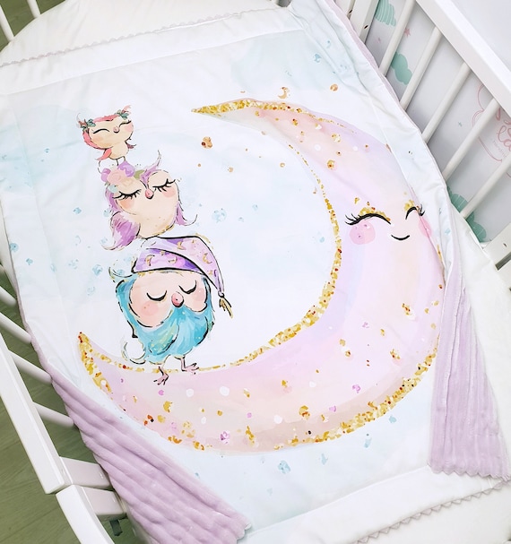 Owl baby crib bedding sale