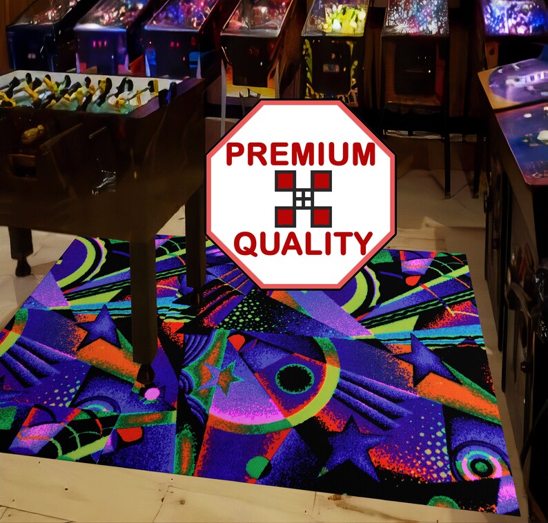 blacklight arcade carpet blacklight arcade carpet