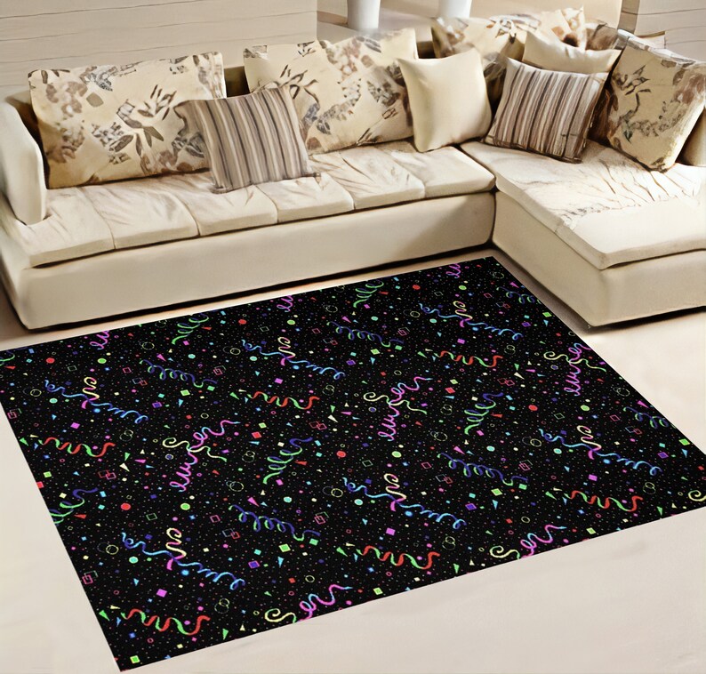 Arcade Bar Rug Game Room Rug Game Rug Arcade Rug Gamer Etsy