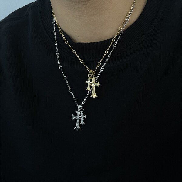 Cross Necklace - Etsy