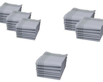 Betz Bundeswehr Taschentücher XXL Army Herren Stoff Taschentücher Set Größe 50x50 cm 100% Baumwolle