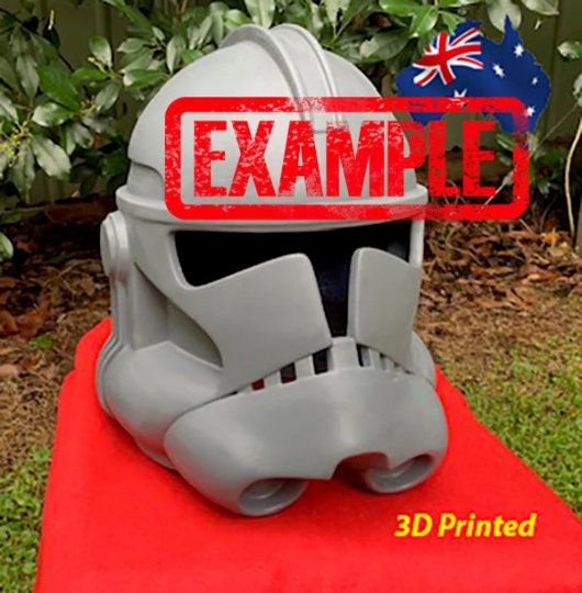 Clone Arc Trooper Helmet Cosplay Star Wars Helmet Kit Full Etsy Australia