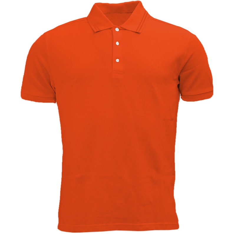Mens Premium Polo Tees Short Sleeve Regular Fit Shirts Work Casual Plain Pique Top zdjęcie 3