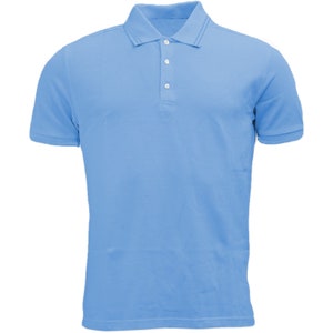 Mens Premium Polo Tees Short Sleeve Regular Fit Shirts Work Casual Plain Pique Top zdjęcie 8