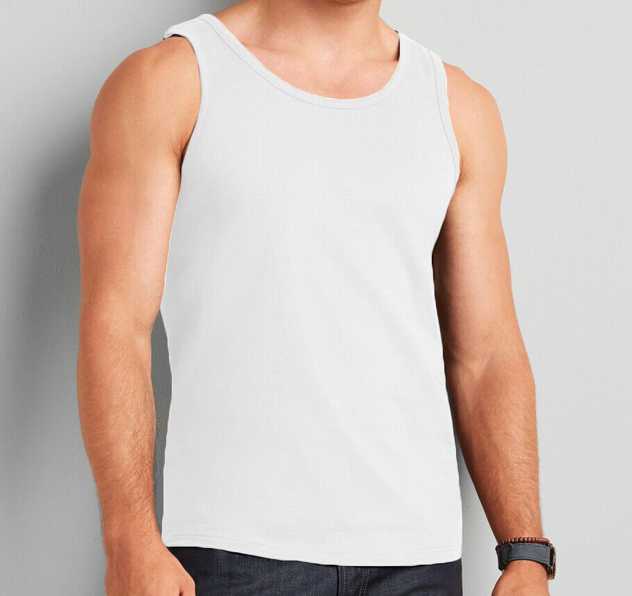 Canottiera Da Uomo In Cotone, Confezione Da 3 Canottiere Da Palestra - Foto 9