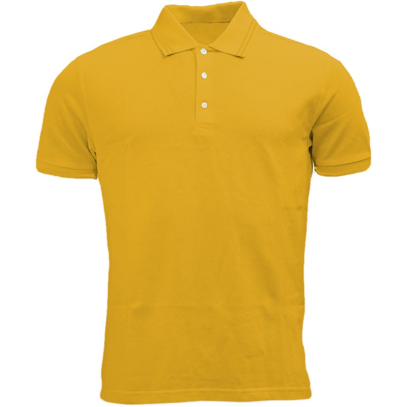 Mens Premium Polo Tees Short Sleeve Regular Fit Shirts Work Casual Plain Pique Top zdjęcie 7