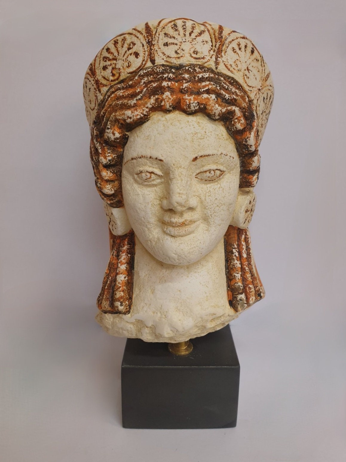 その他 Three Eyed Smiling Face STATUE ORIGINAL Amazon.com: Brass Buddha Statue Collectibles 4 Face
