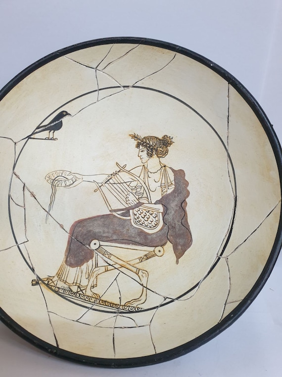 Kylix - Cylicas With the God Apollo, Cylix of God Apollo Wine Cup