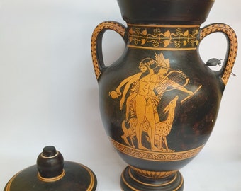 コレクター収集品　ギリシャ文明　テラコッタ ペルシャ 波斯 テラコッタ 鹿形注口土器 置物 アゼルバイジャン