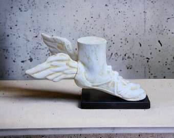 Mercury Statue Sandal Foot - Classic Sculpture Replica, 26cm Decorative Art Piece