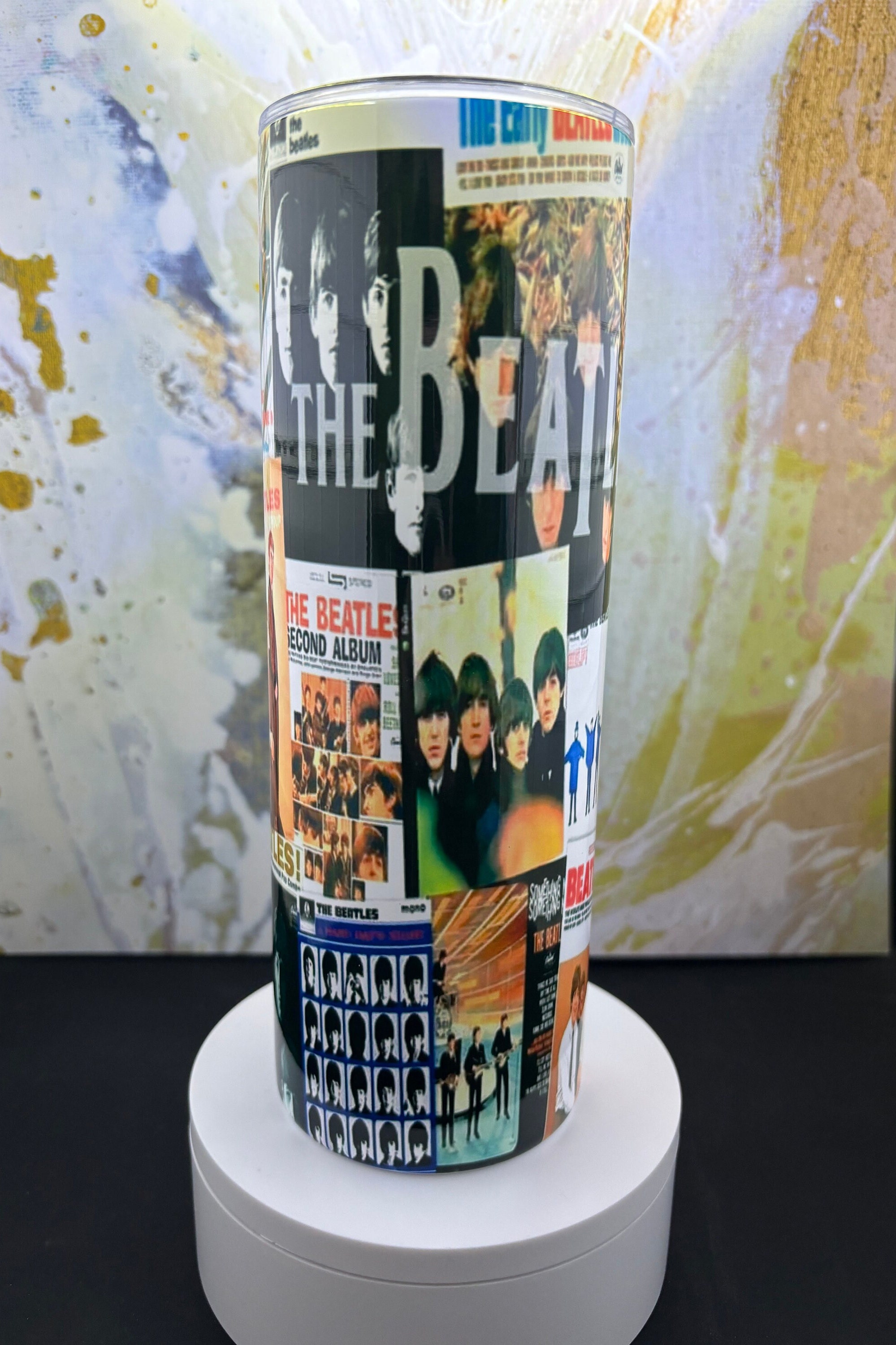 The Beatles タンブラー イエローサブマリン ヴィンテージ ハンカチ付 The Beatles タンブラー イエローサブマリン ヴィンテージ ハンカチ付