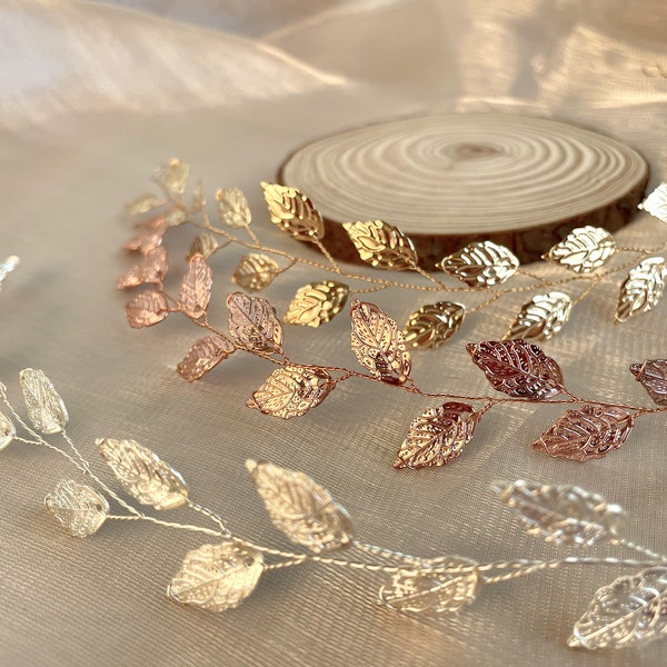 Wedding Hair Accessories Crystal Tiara Vintage Gold Color Baroque Headband Bride Hairband Party Leaf Headpiece Bridal Jewelry