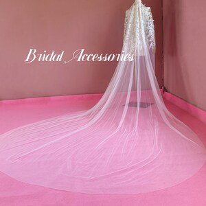 Luxury Bridal Veil, Beaded Wedding Veil, Sequin Veil, Wedding Veil, Tulle Veil, Cathedral Veil, Ivory Veil, Wedding Gift