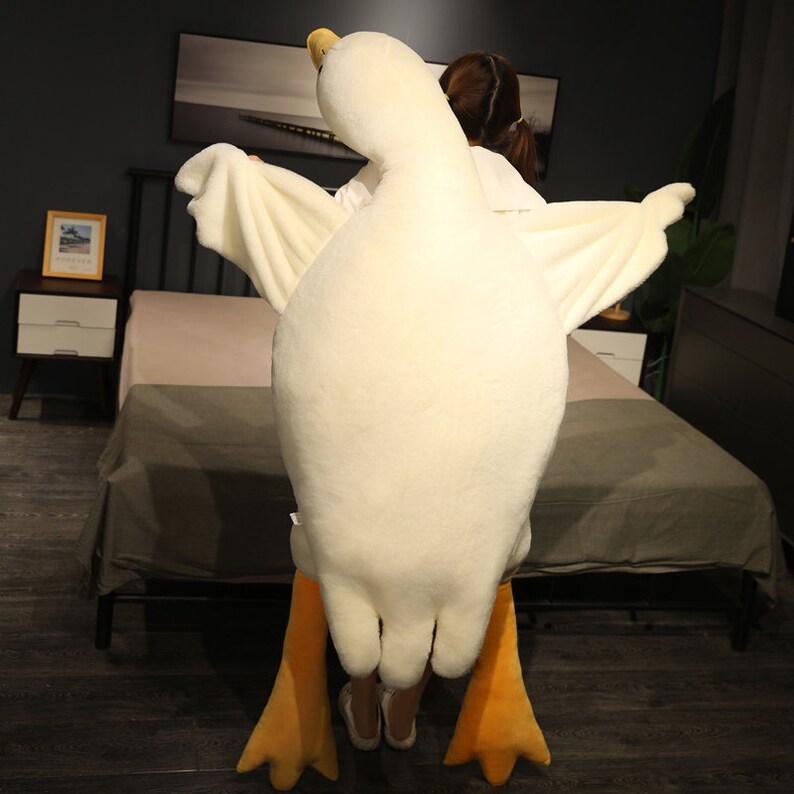 HUGE 6ft Duck Plushie Pillow Fun Gift Funny Plush Pillow Goose Etsy