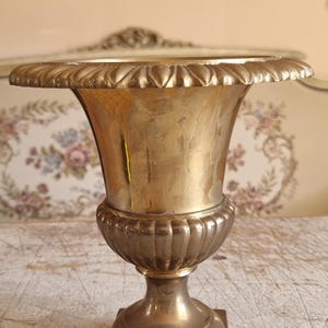 Antike französische Messing/Bronze Vase - Patina des 19.Jahrhunderts