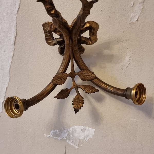 Beautifull French Brass Bronze hook/sconce