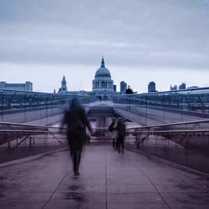 Ghosts on Millennium Bridge