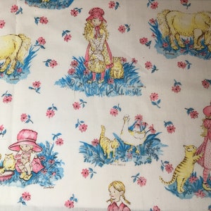 Rare OOP Holly Hobbie in pink with animals