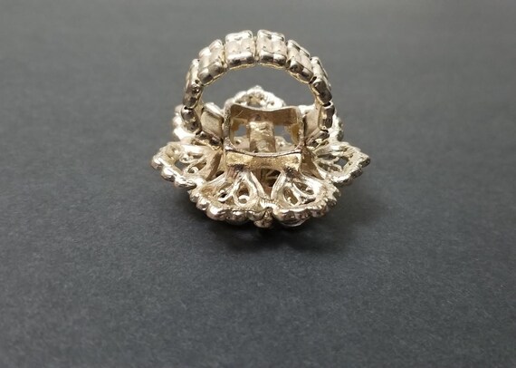 Purple statement costume ring. - image 3