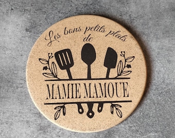 Dessous de plat personnalisé les bons petits plats de...