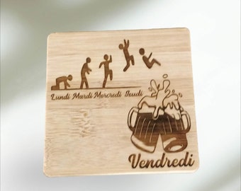 Lot De 2 Plateaux Rectangulaires En Babou, Plateaux De Service