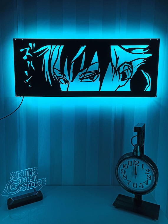 Anime Manga Character Illuminated Anime Wall Sign / RGB Led - Etsy