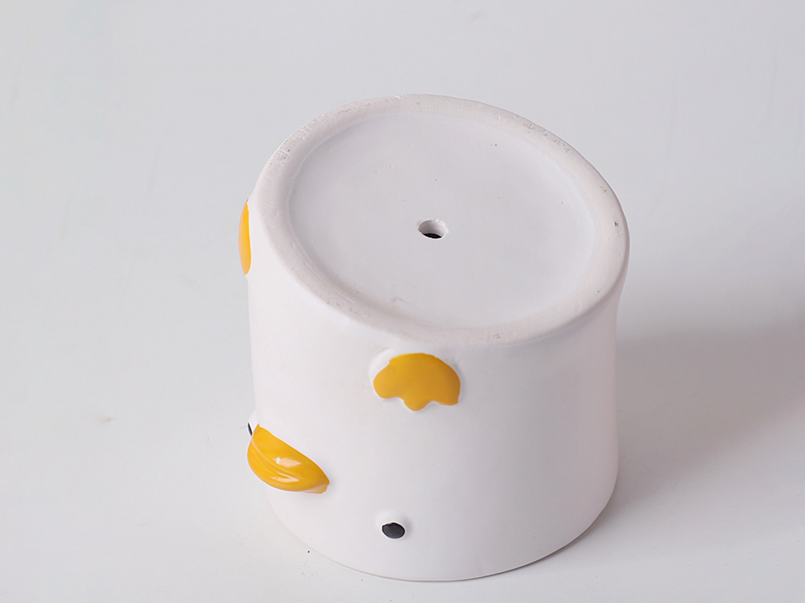 Ceramic Animal Head Vase for Succulents Duck Pig Crooked Etsy