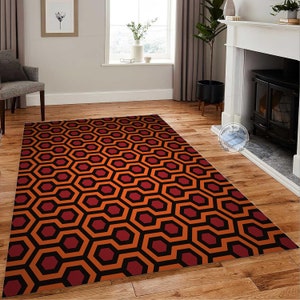 The Shining Rug, Room 237 Overlook Hotel Pattern, Halloween Decor - Etsy