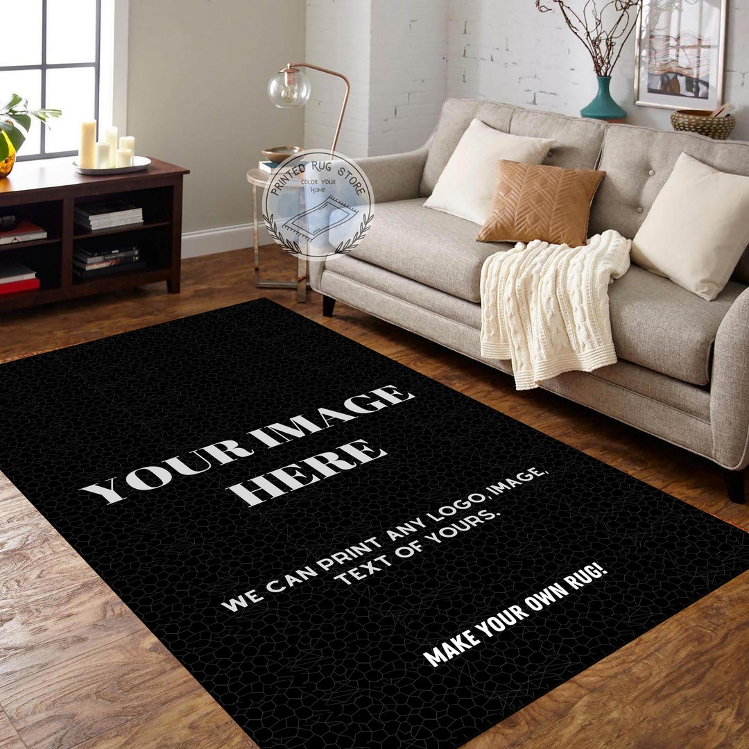 Custom Photo Rug, Personalized Image Carpet, Home Decor - Etsy