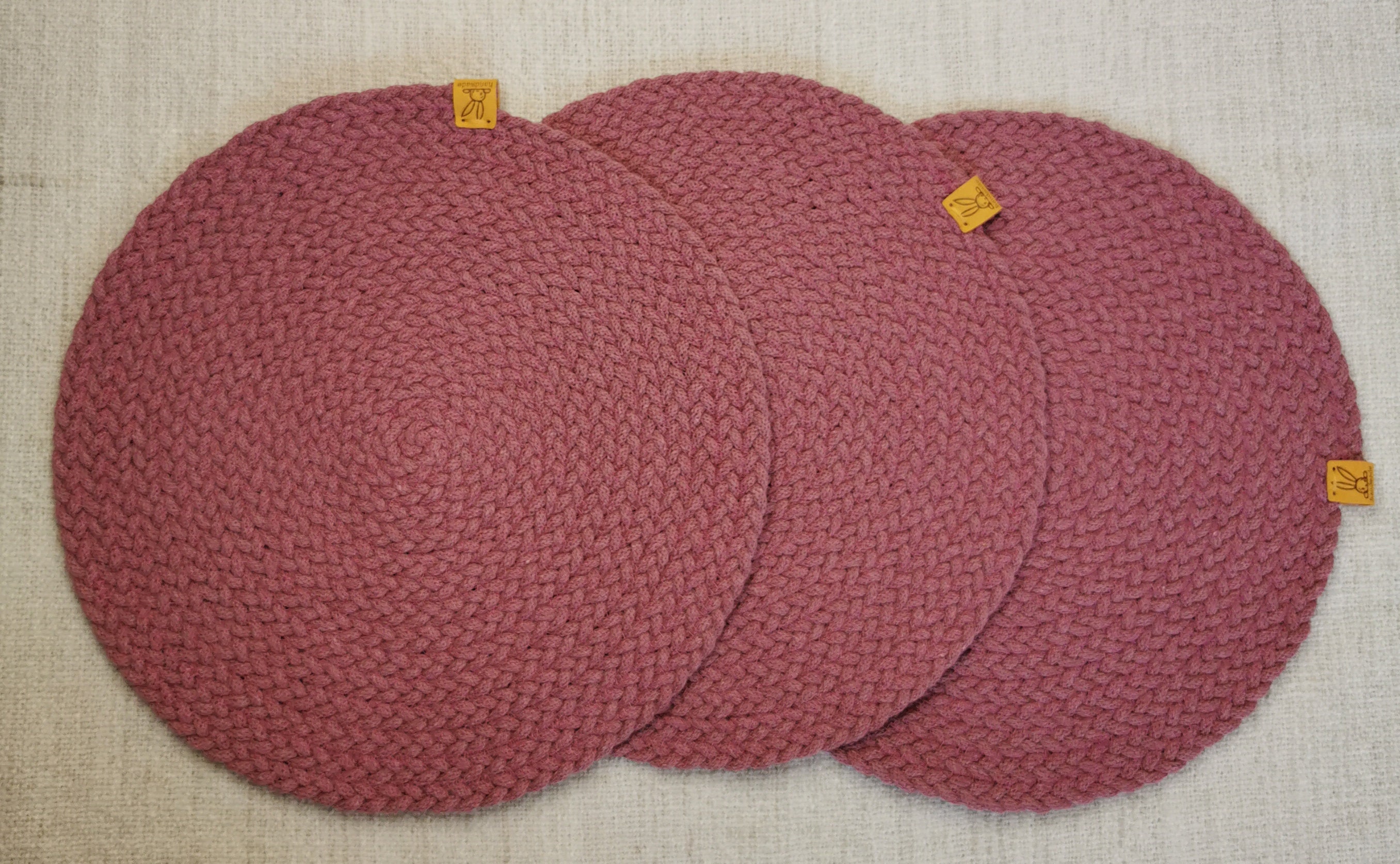 Round Dining Table Placemats Plate Mats Table Mats. Etsy
