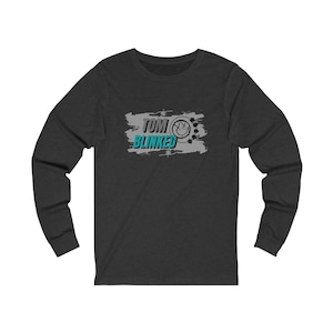 Blink 182 Long Sleeve T-Shirt, Tom Blinked Reunion Punk Unisex Concert Tee Long Sleeve Classic Fit Black 5 Sizes Modern NEW!